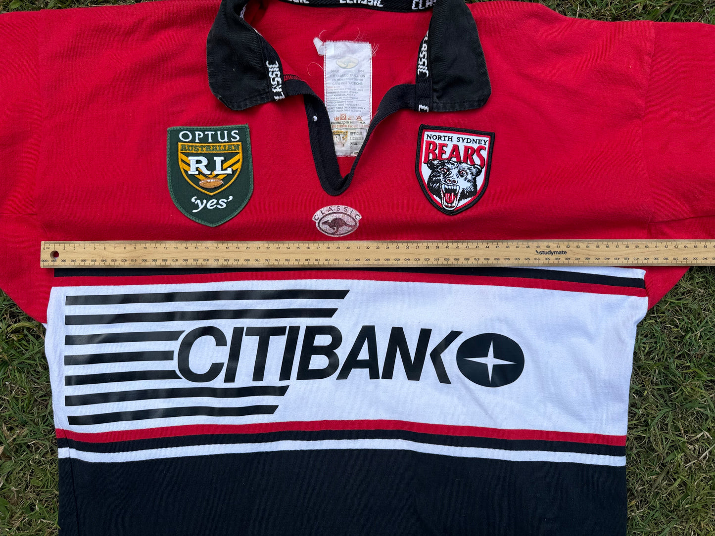1996 North Sydney Bears home Jersey