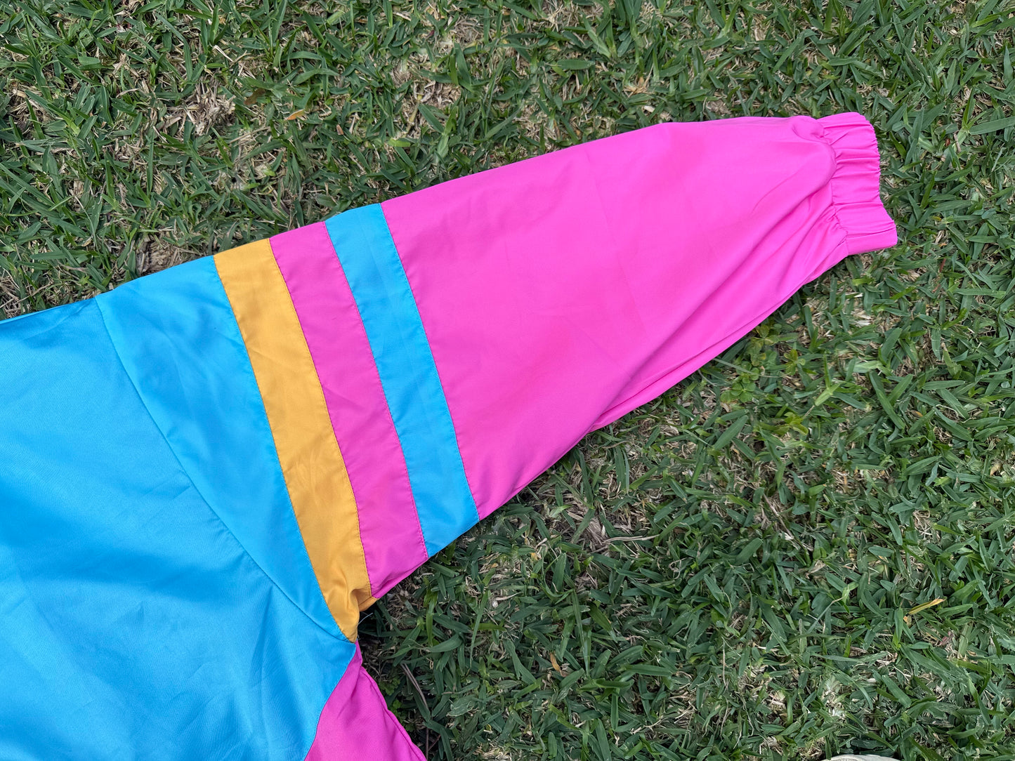Retro Club Pink & Blue Jacket
