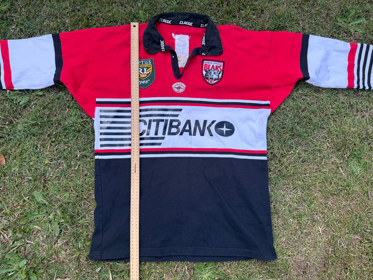 1996 North Sydney Bears home Jersey