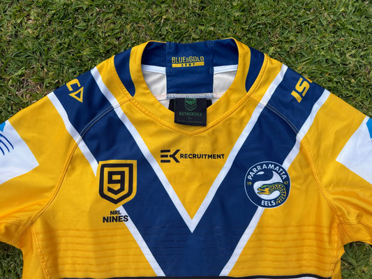 2020 Parramatta Eels Perth Nines player issue Jersey (M)
