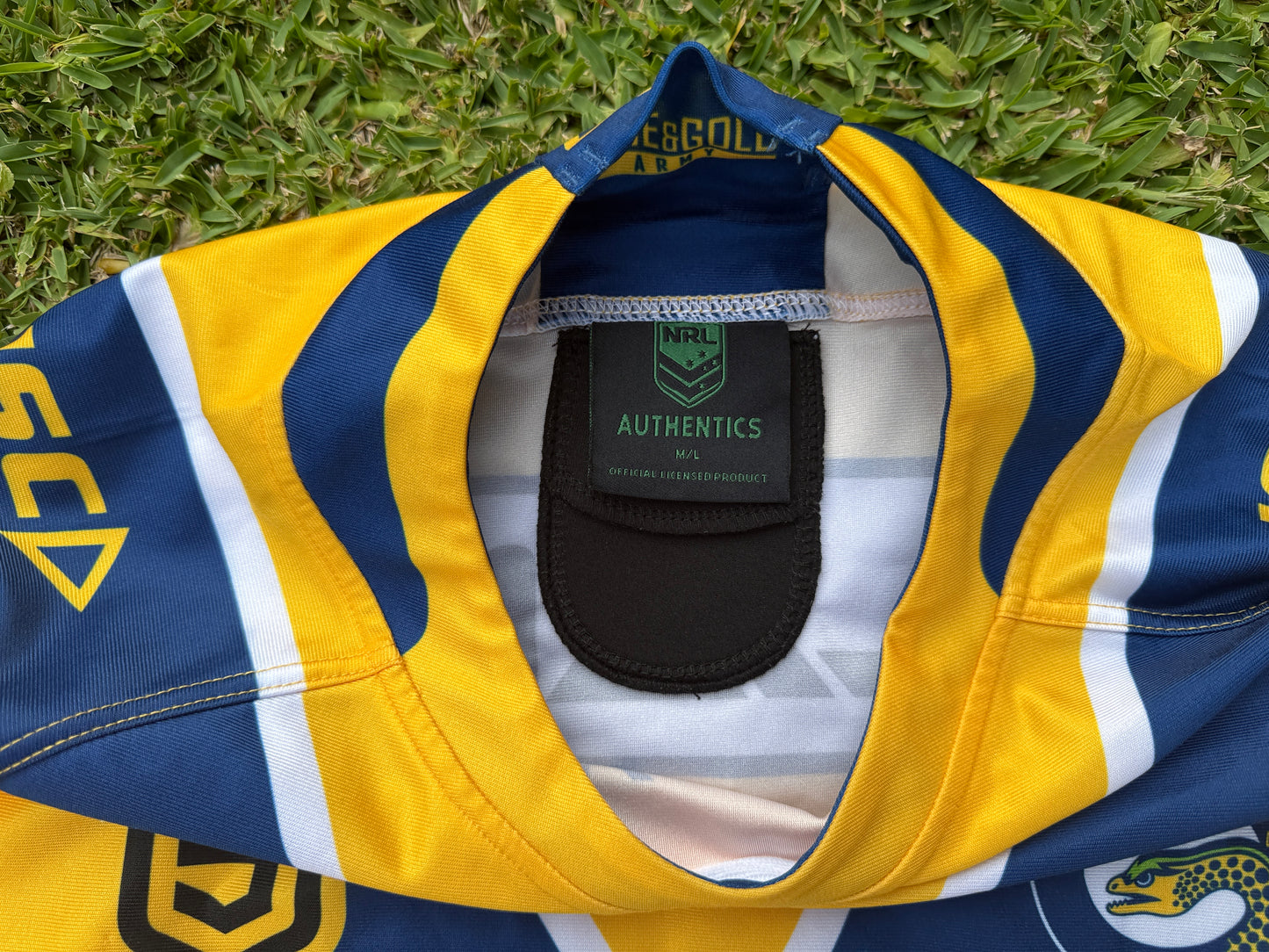 2020 Parramatta Eels Perth Nines player issue Jersey (M)