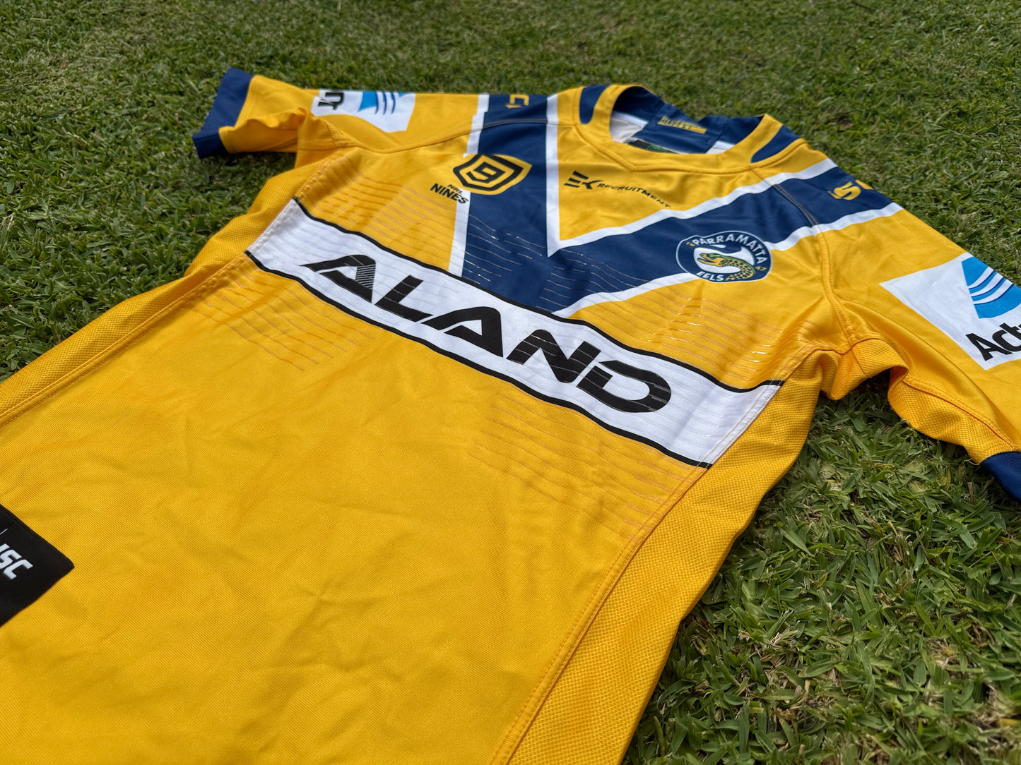 2020 Parramatta Eels Perth Nines player issue Jersey (M)