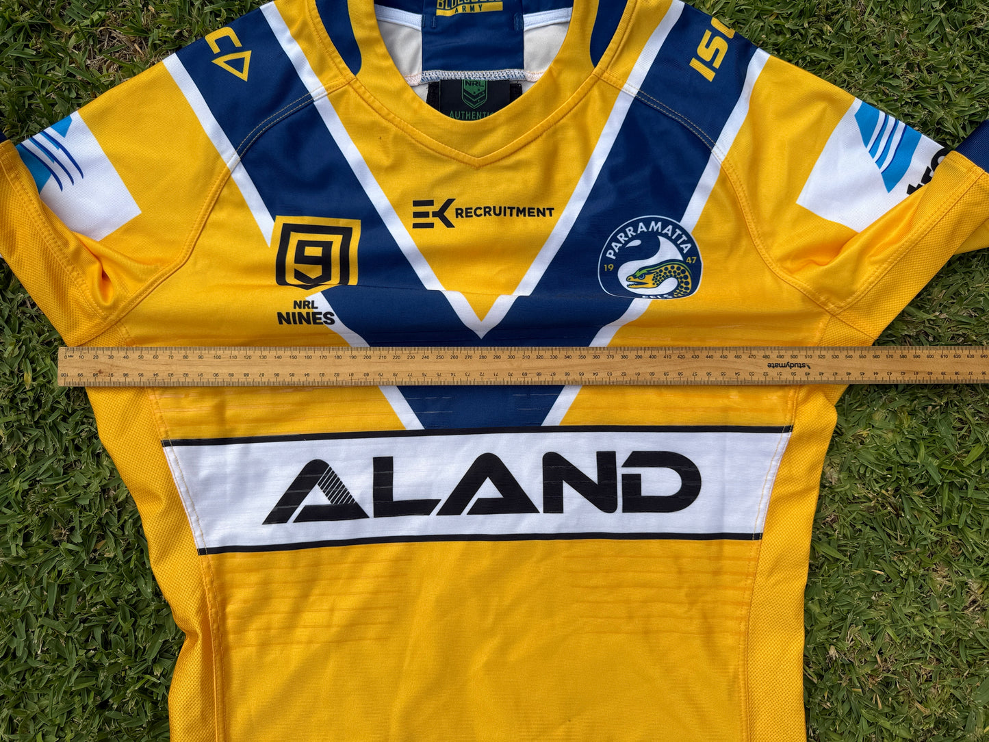 2020 Parramatta Eels Perth Nines player issue Jersey (M)
