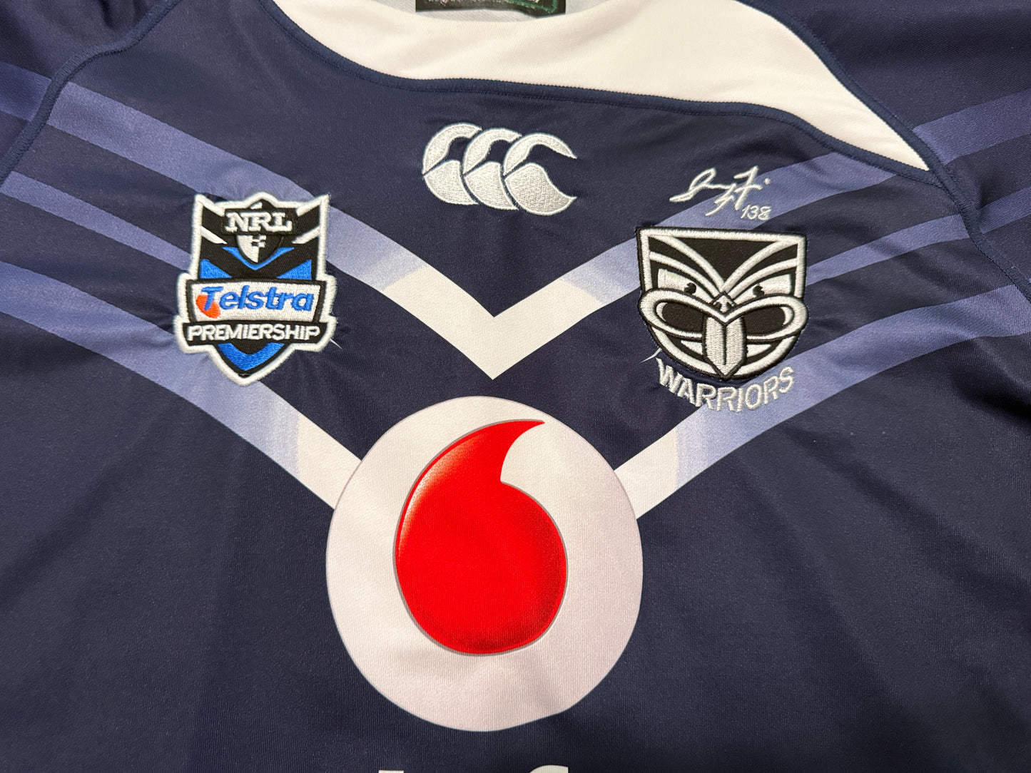 2009 NZ Warriors player Cut Heritage Jersey (XL)