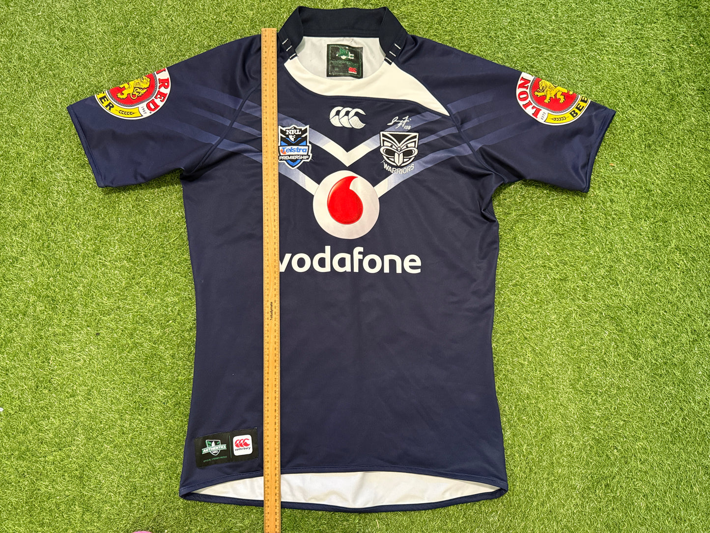 2009 NZ Warriors player Cut Heritage Jersey (XL)