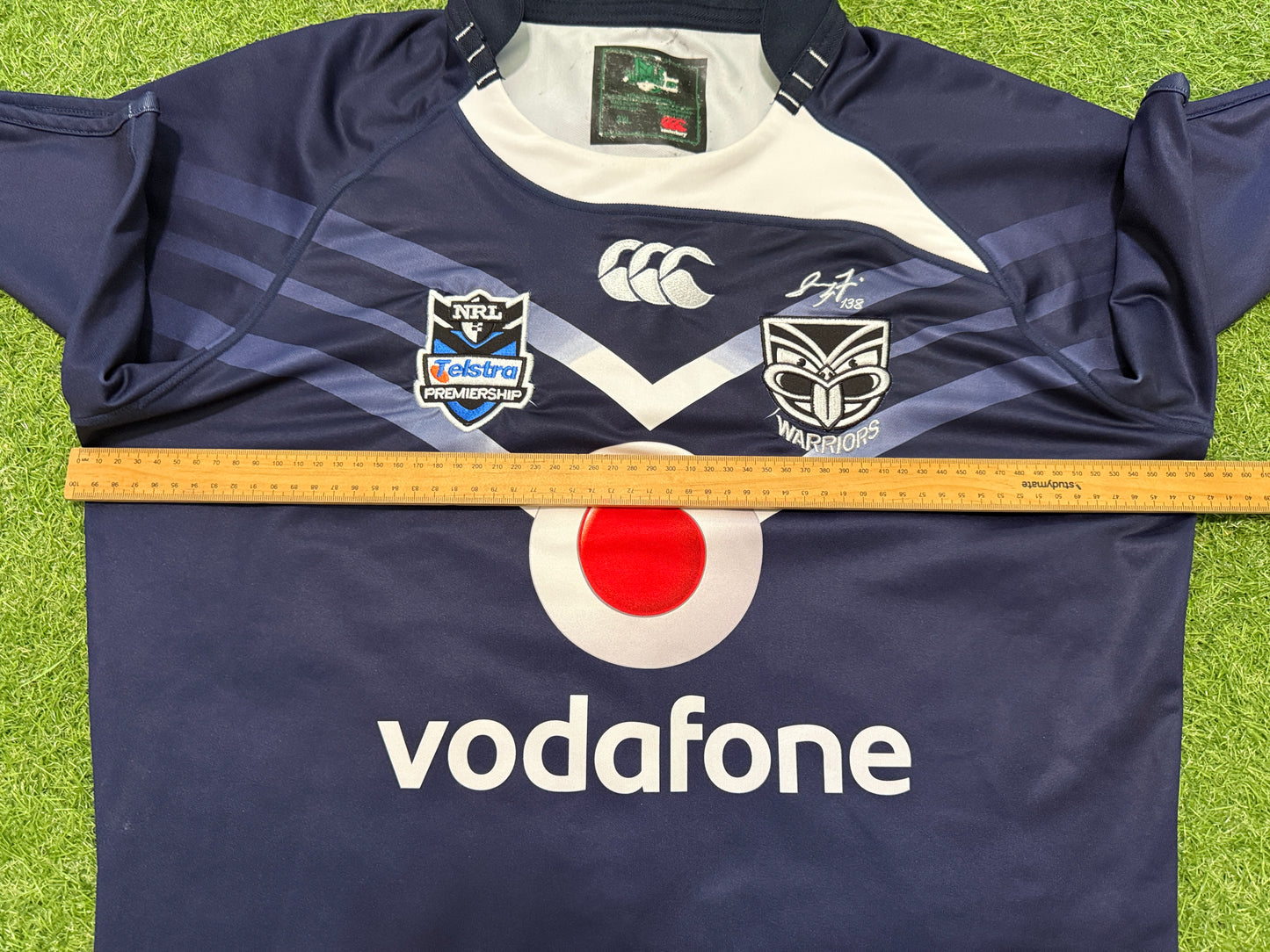 2009 NZ Warriors player Cut Heritage Jersey (XL)
