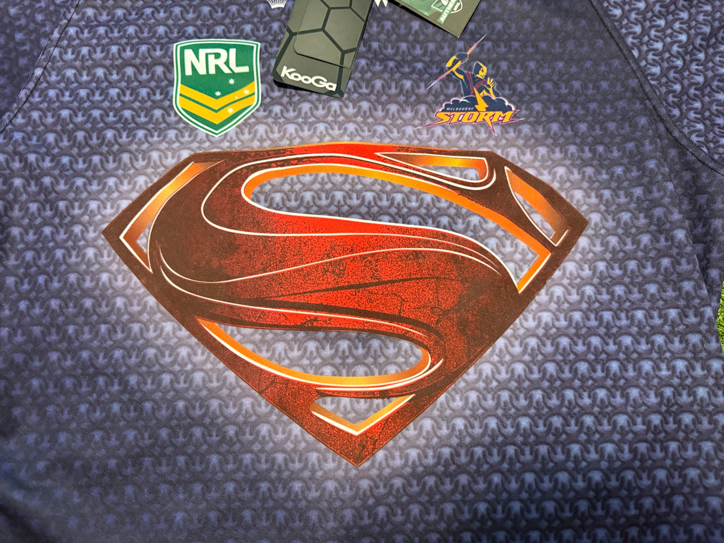 2013 Melbourne Storm Superman Promotional Jersey BNWT (L)