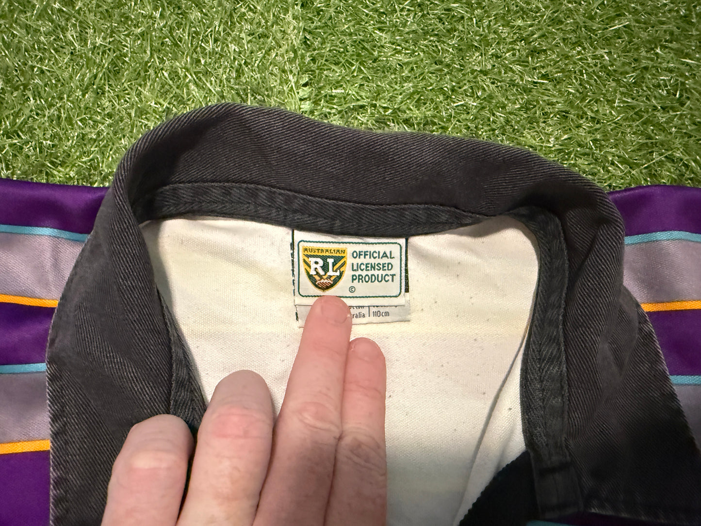 1996 Gold Coast Chargers Supporter Jersey (L)