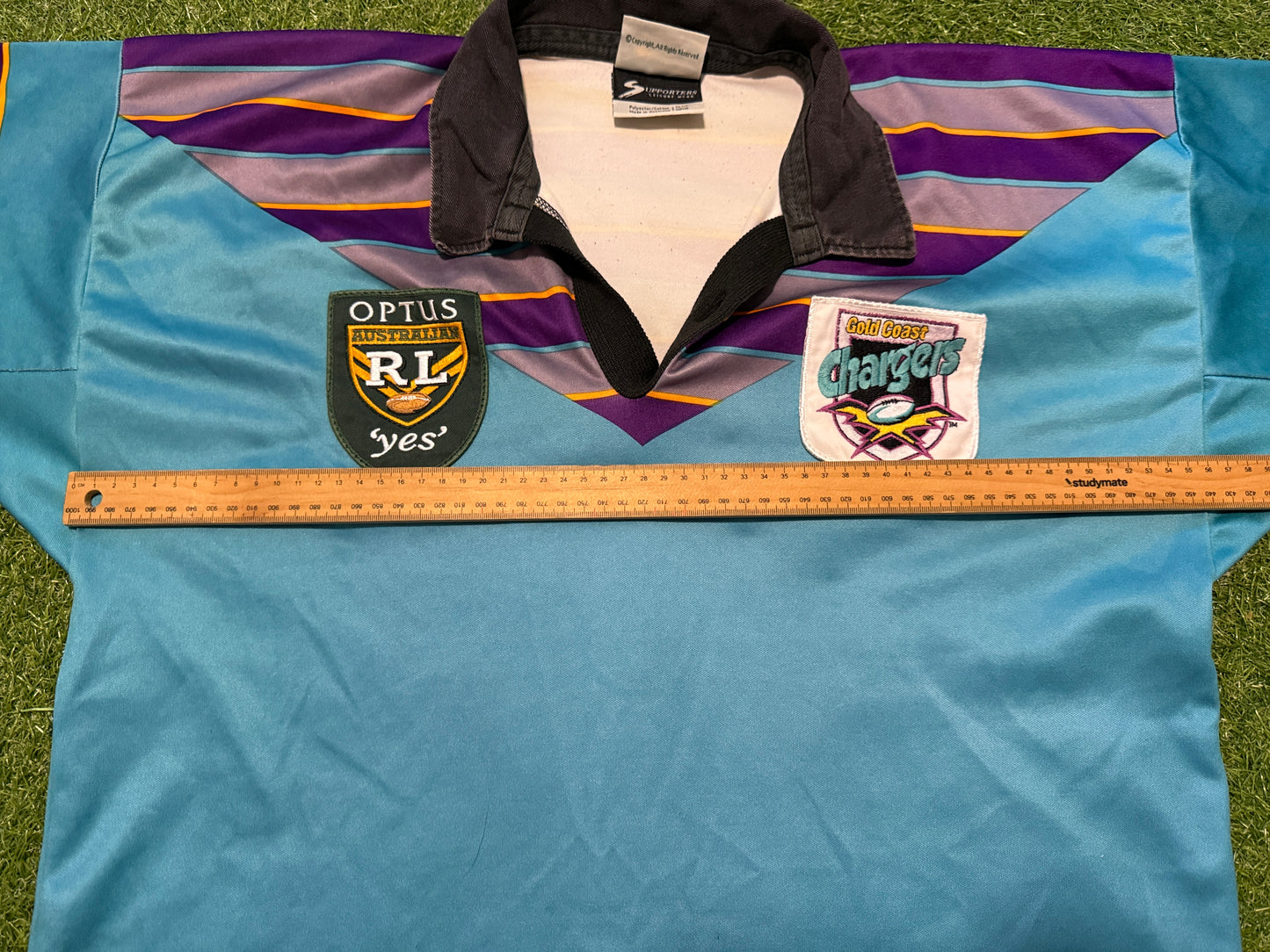1996 Gold Coast Chargers Supporter Jersey (L)
