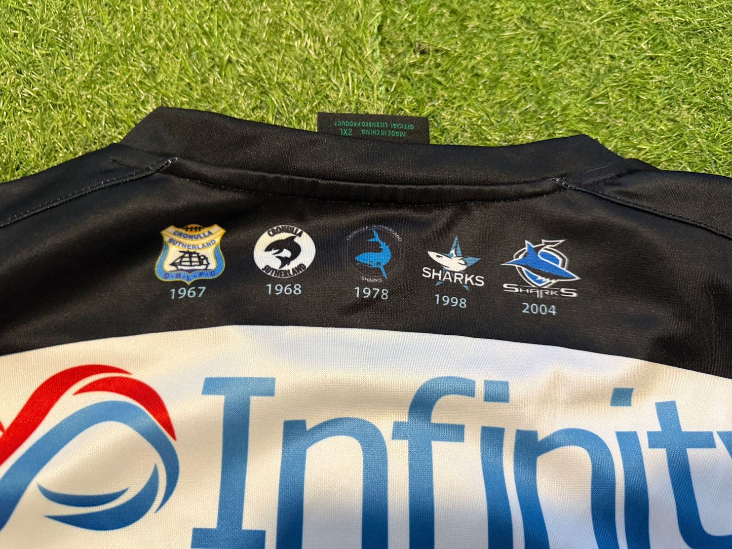 2017 Cronulla Sharks Home Jersey (2XL)