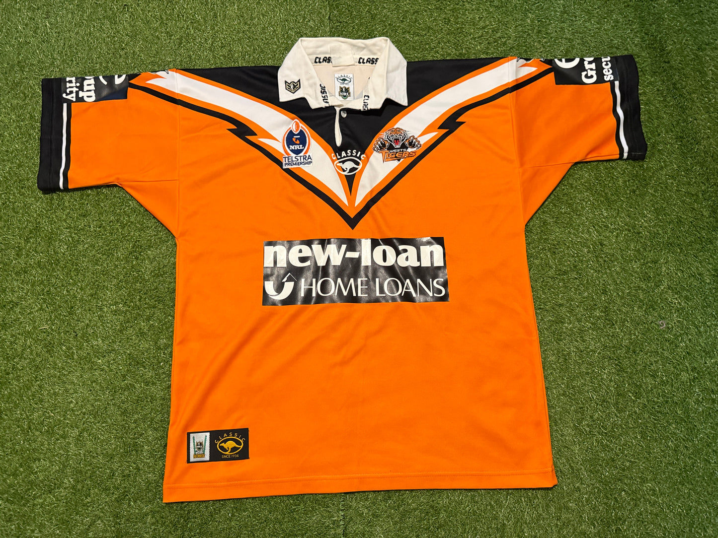 2002 Wests Tigers Away Jersey (XL)