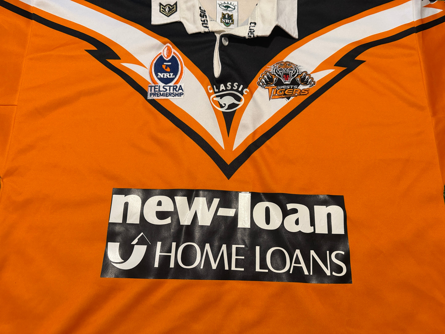 2002 Wests Tigers Away Jersey (XL)