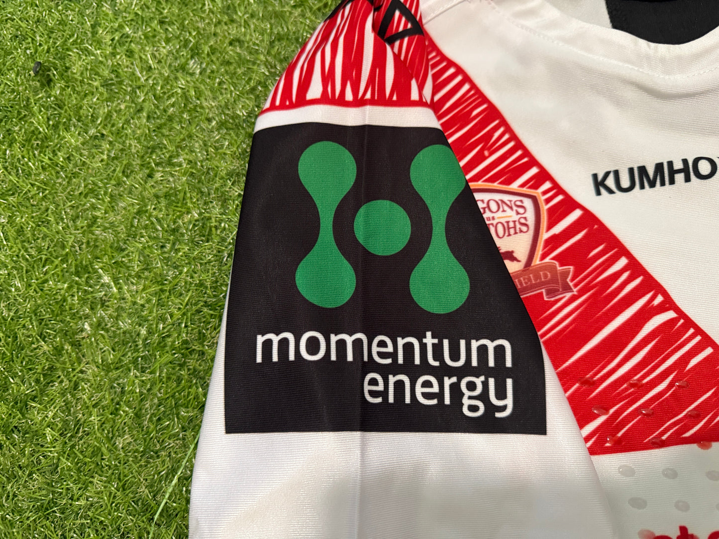 2015 St George Illawarra Dragons Charity Match player cut Jersey (L)