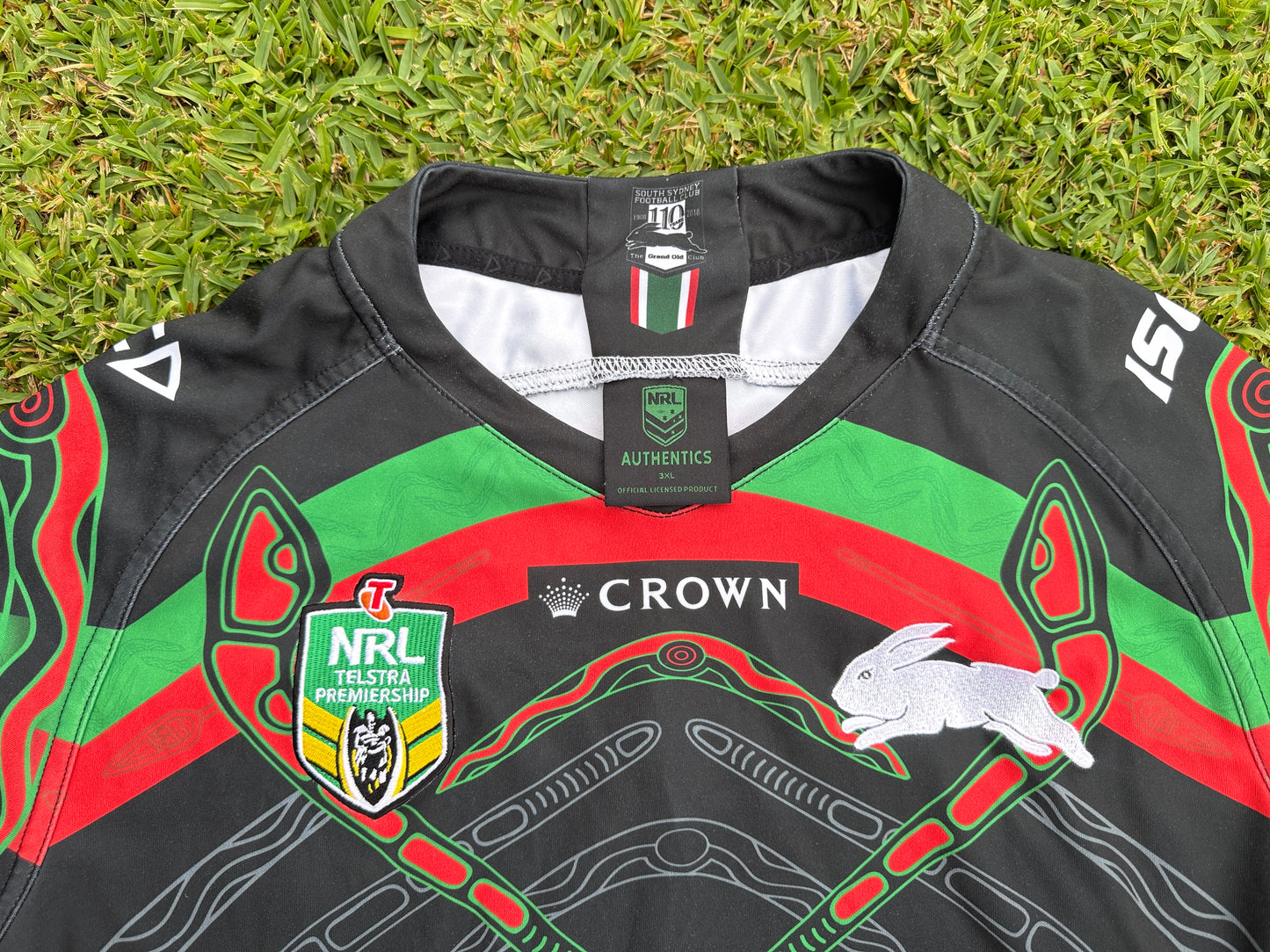 2018 South Sydney Rabbitohs Indigenous Jersey (3XL)