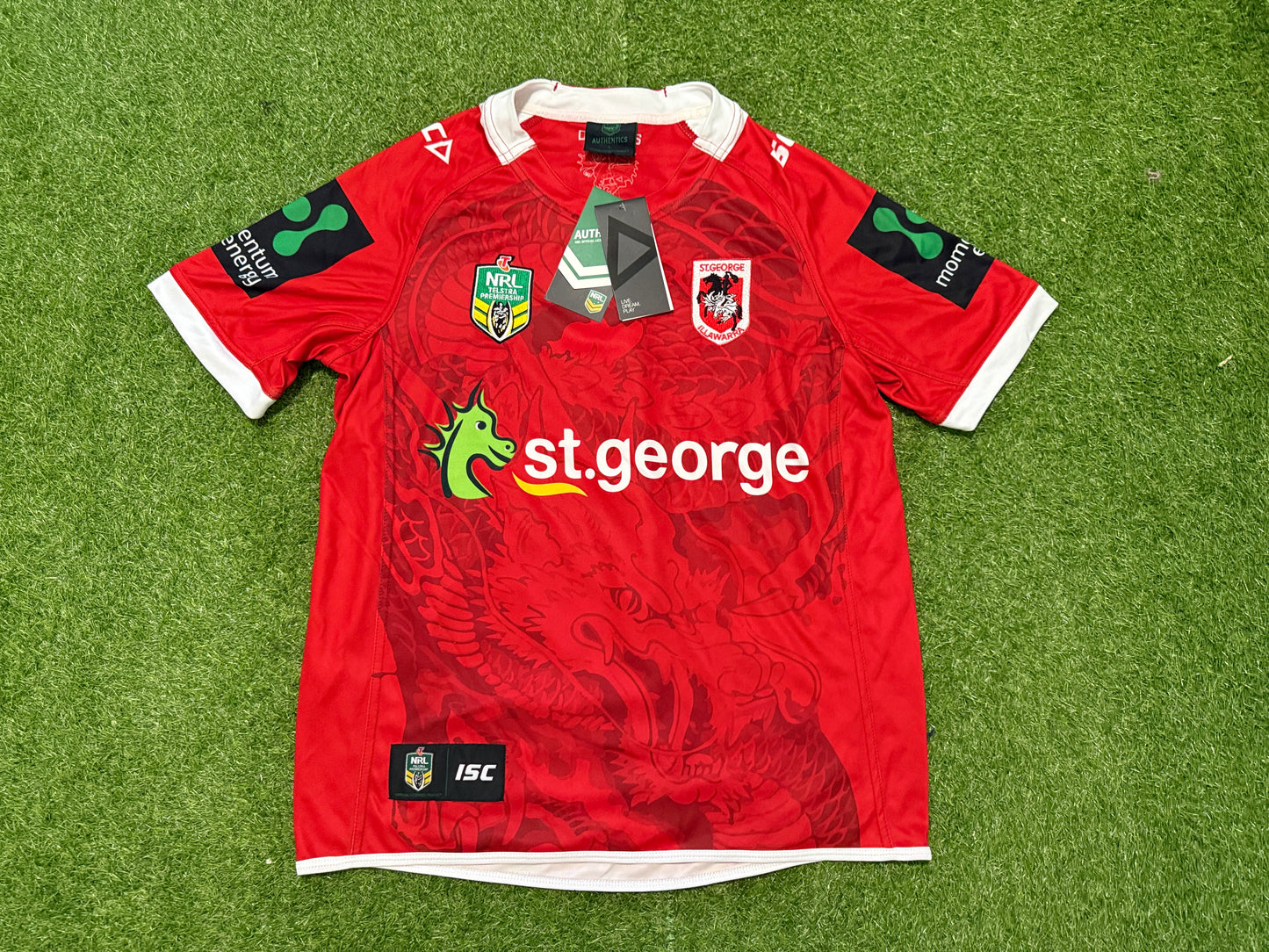 2017 St George Illawarra Alt Jersey BNWT (L)