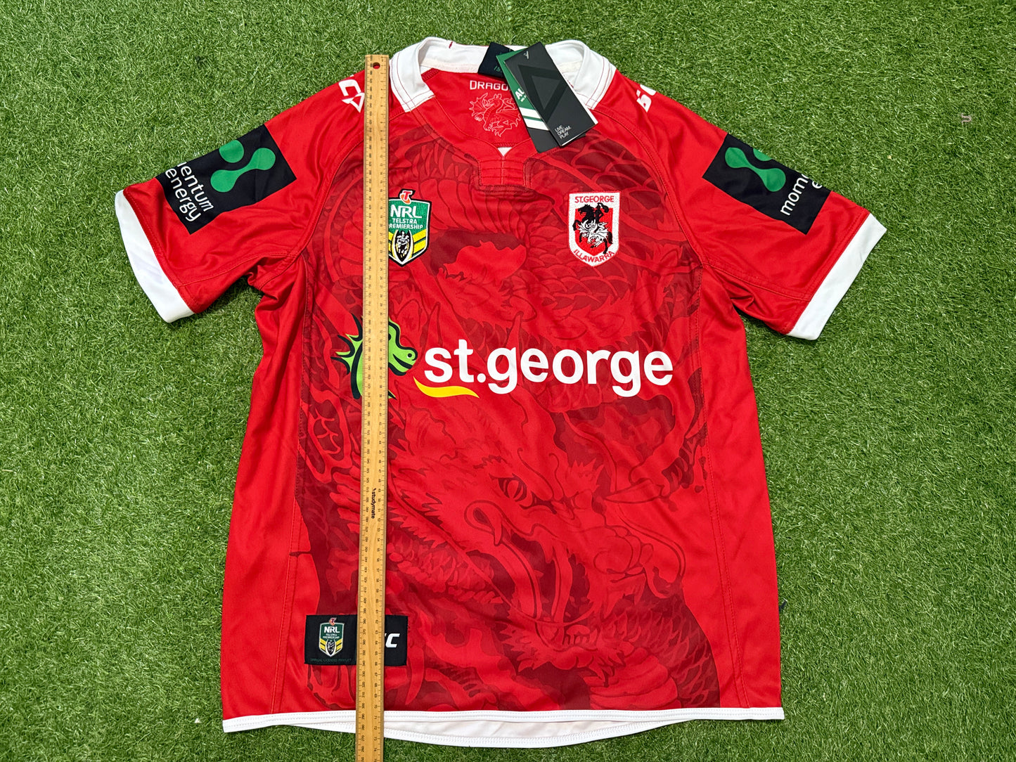 2017 St George Illawarra Alt Jersey BNWT (L)