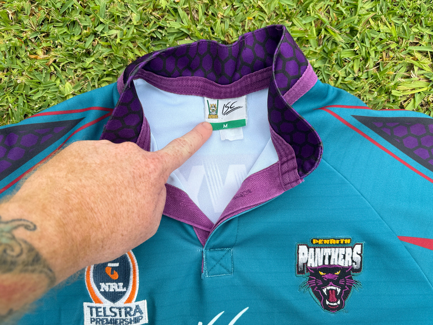 2005 Penrith Panthers Away Player Issue Jersey (L)