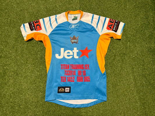 2008 Gold Coast Titans unreleased sample training Jersey (L)
