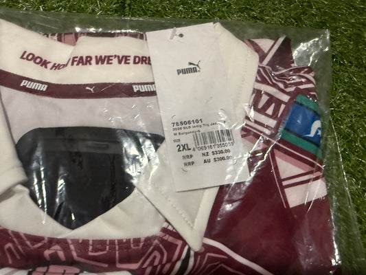 2026 QLD Maroons Player Issue Indigenous training Jersey (2XL)