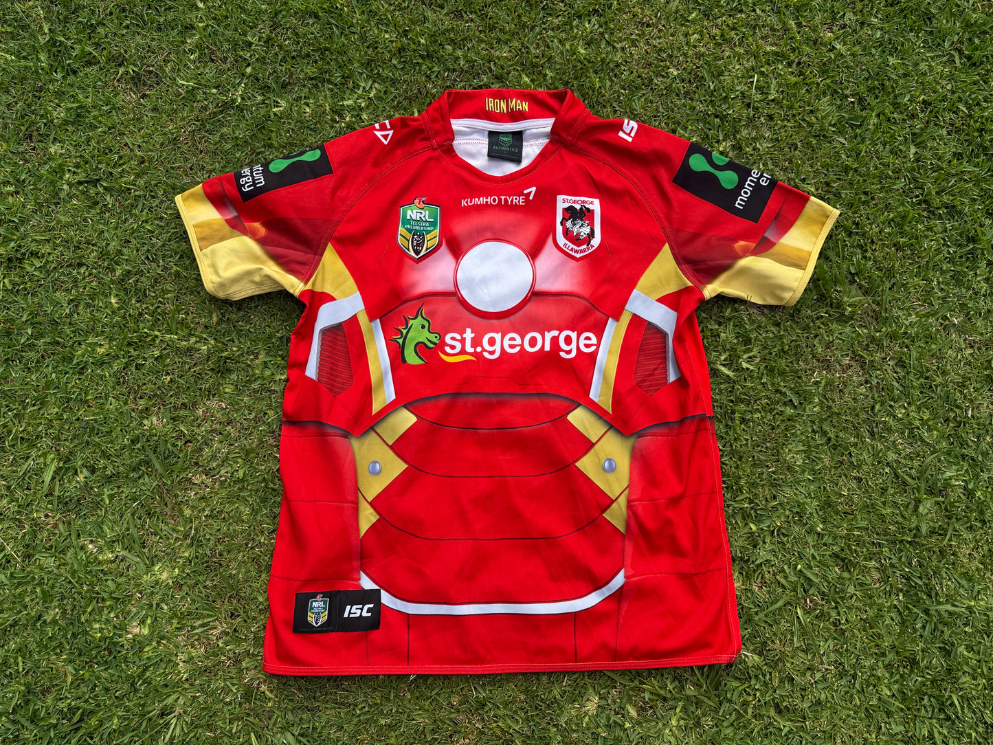 2015 St George Illawarra Ironman Marvel Jersey (2XL)
