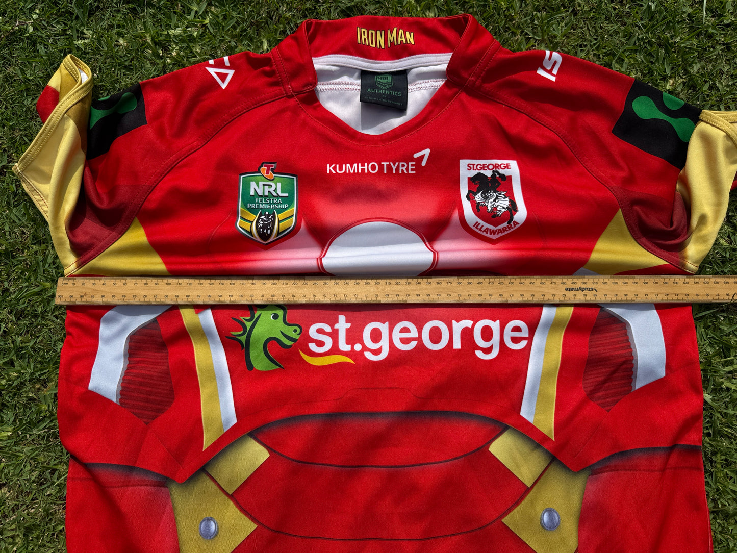 2015 St George Illawarra Ironman Marvel Jersey (2XL)