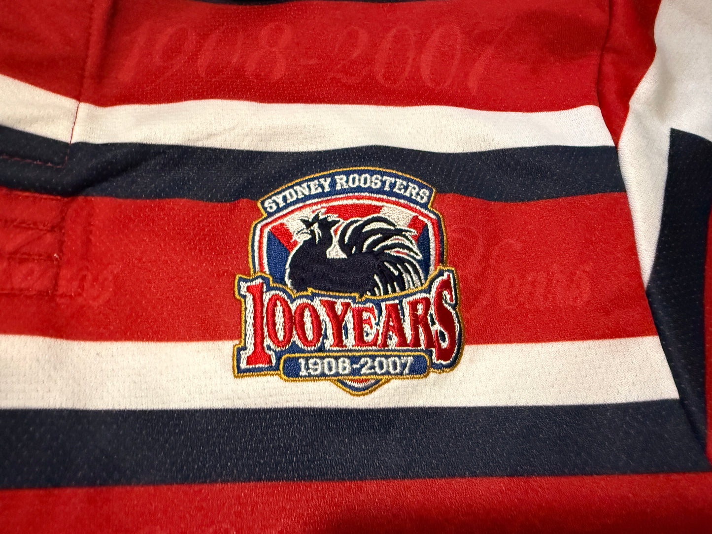 2007 Sydney Roosters Heritage Player Issue Jersey (XS)