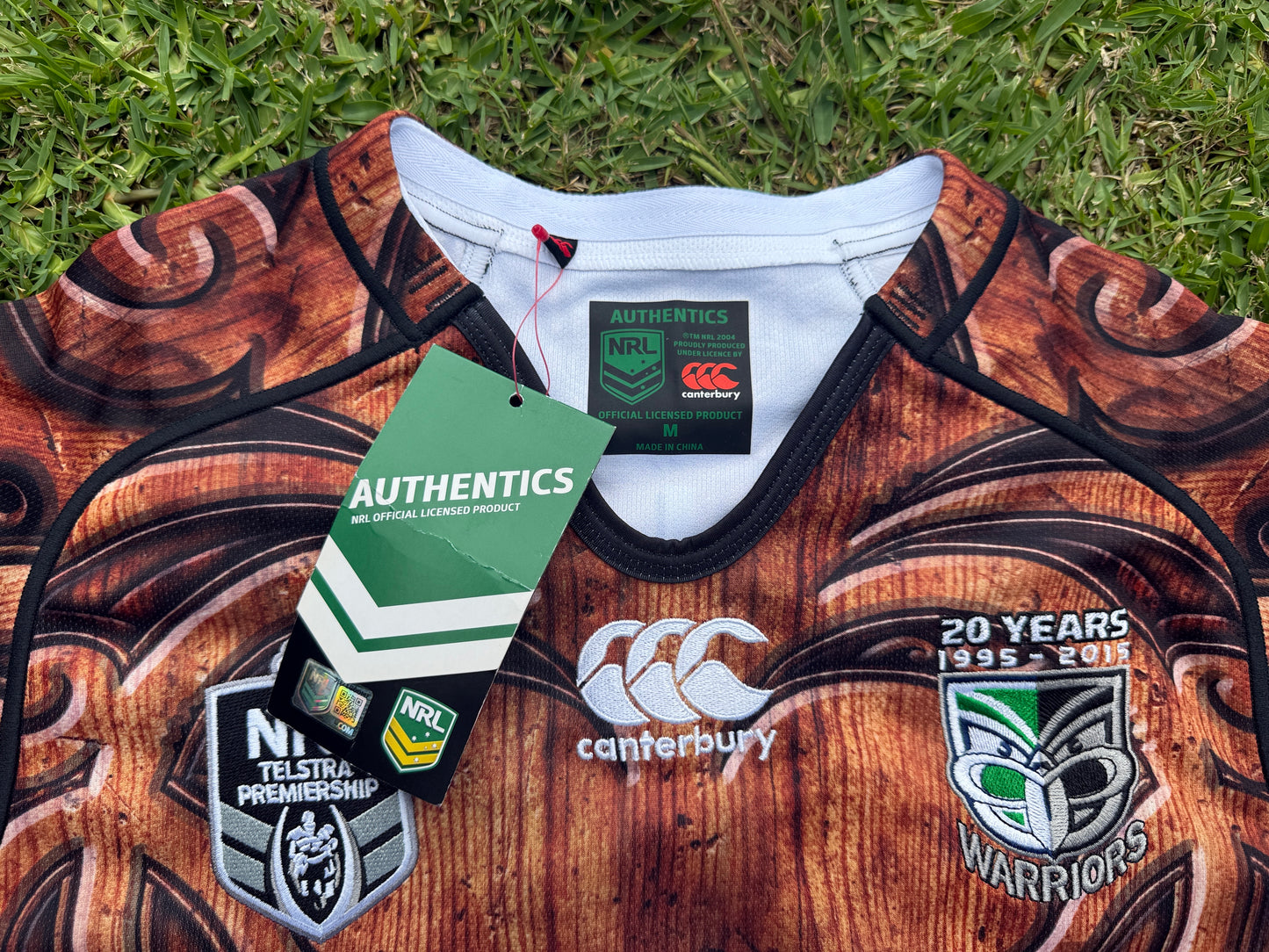 2015 NZ Warriors Heritage Jersey (M)