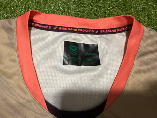 2023 Brisbane Broncos training tee (4XL)