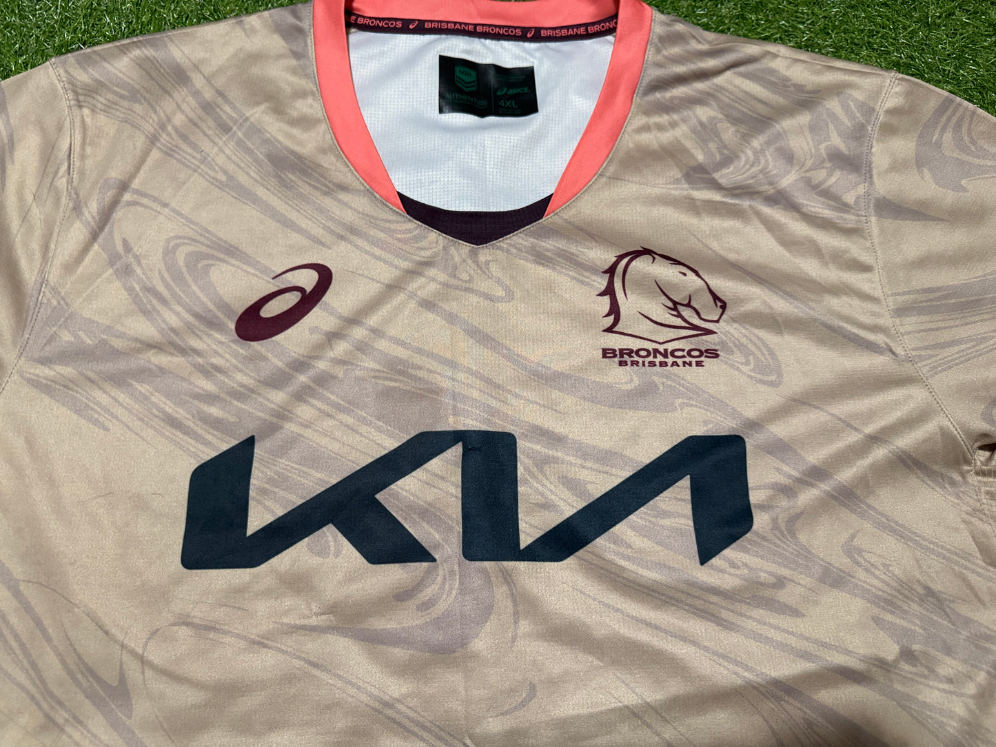 2023 Brisbane Broncos training tee (4XL)