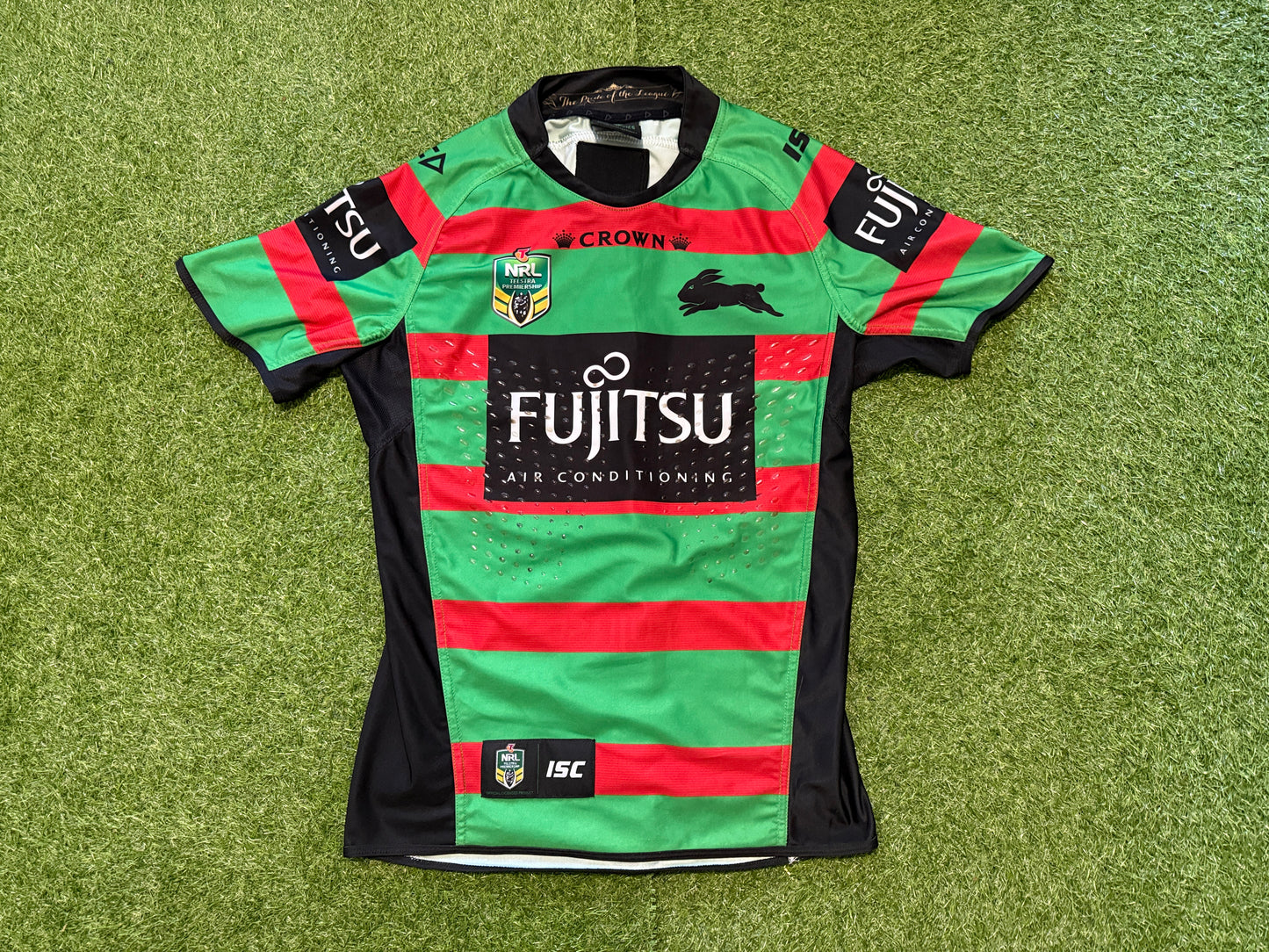 2015 South Sydney Rabbitohs David Tyrrell spare Home Jersey v2 (L)