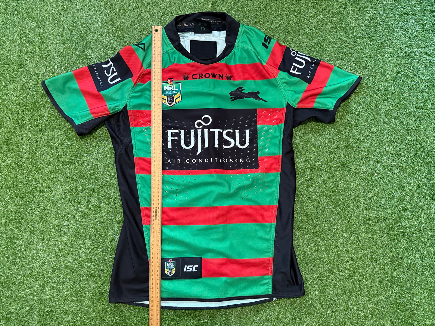 2015 South Sydney Rabbitohs David Tyrrell spare Home Jersey v2 (L)