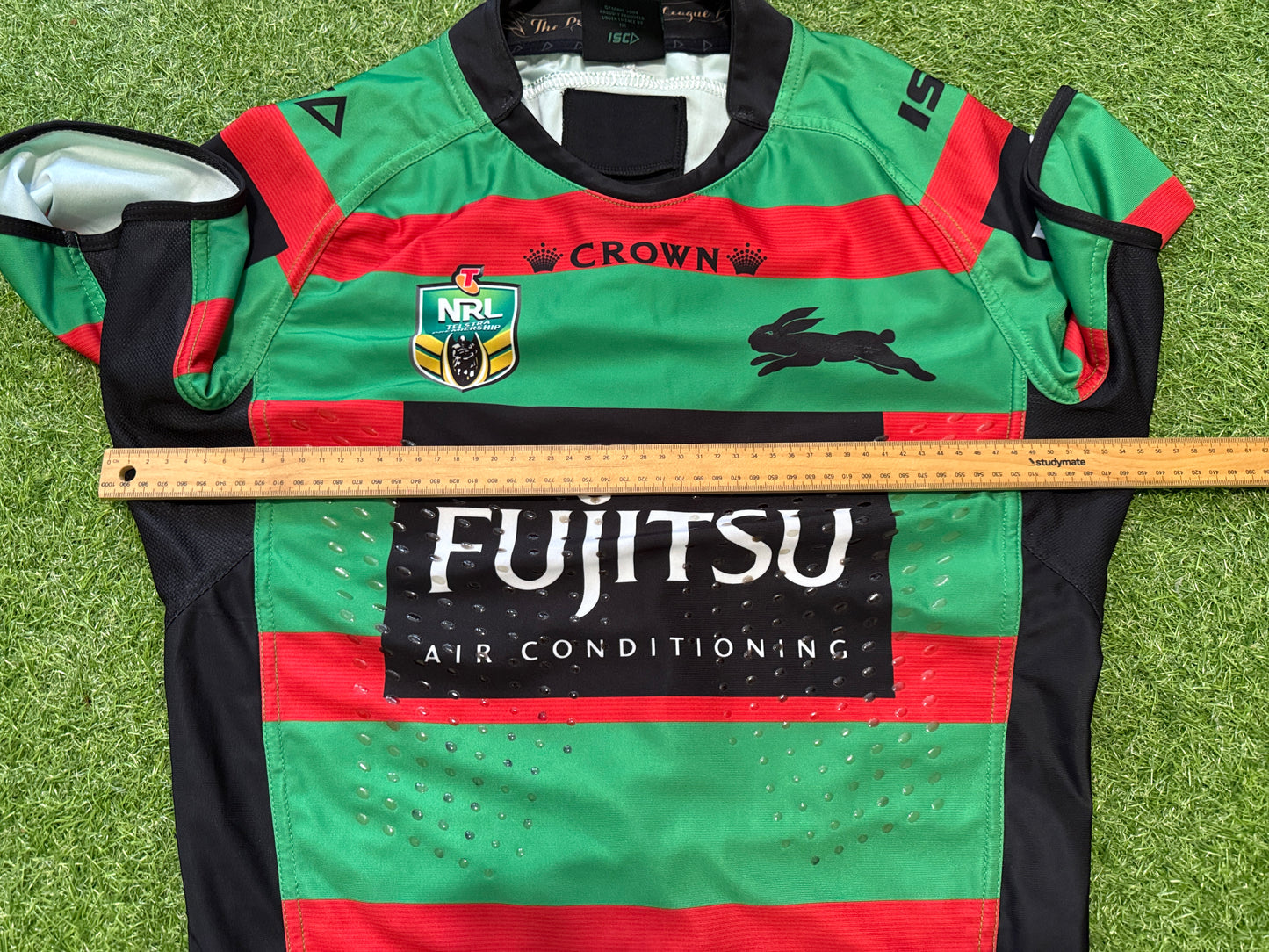 2015 South Sydney Rabbitohs David Tyrrell spare Home Jersey v2 (L)