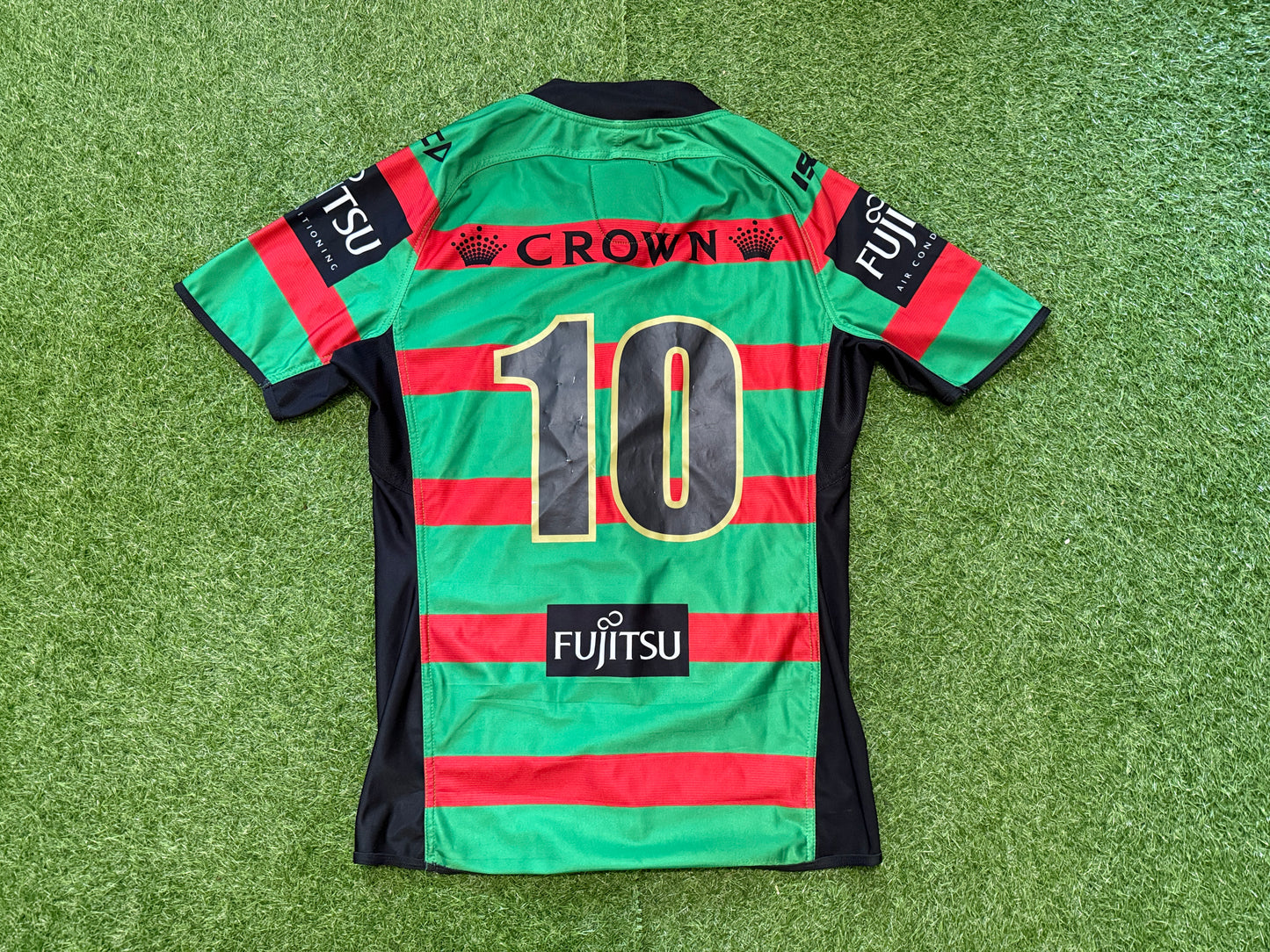 2015 South Sydney Rabbitohs David Tyrrell spare Home Jersey v2 (L)