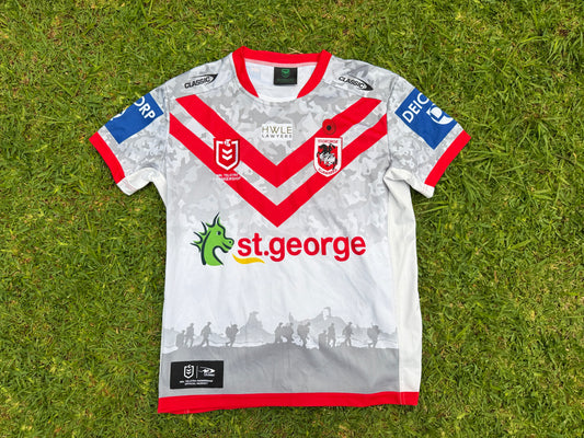 2021 St George Illawarra Dragons ANZAC Jersey (L)