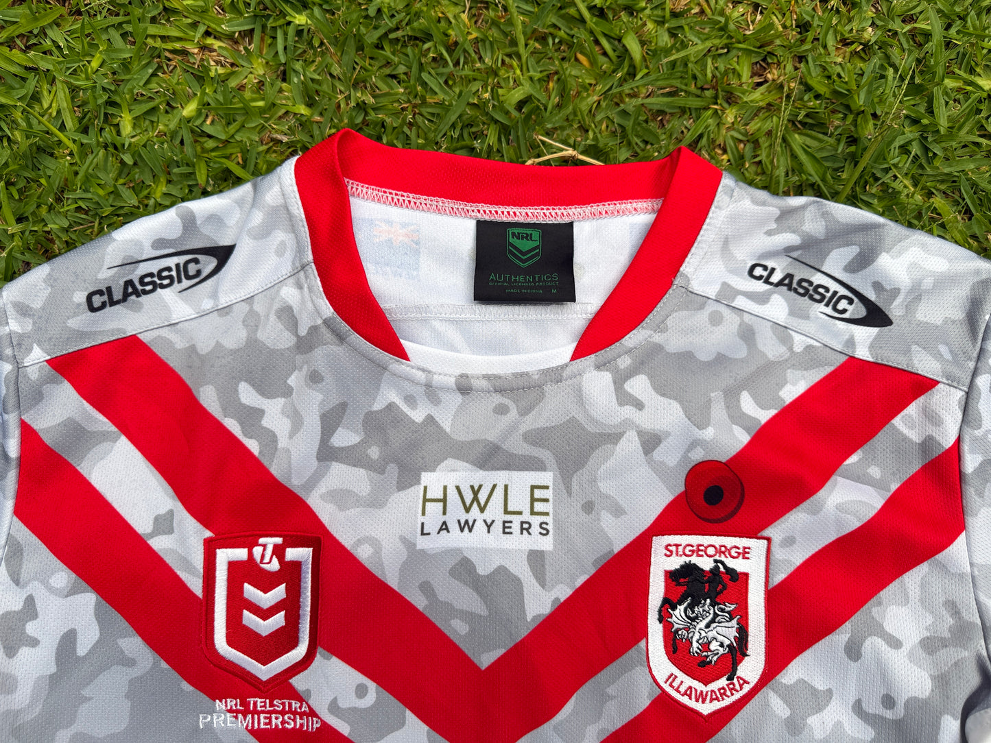 2021 St George Illawarra Dragons ANZAC Jersey (L)