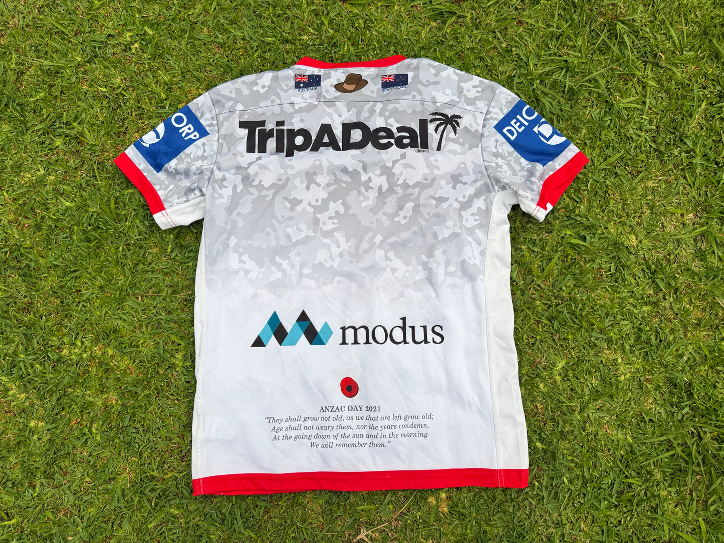 2021 St George Illawarra Dragons ANZAC Jersey (L)