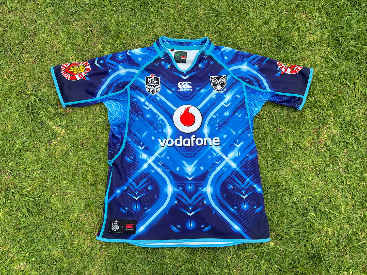 2014 NZ Warriors Eden Park Jersey (3XL)