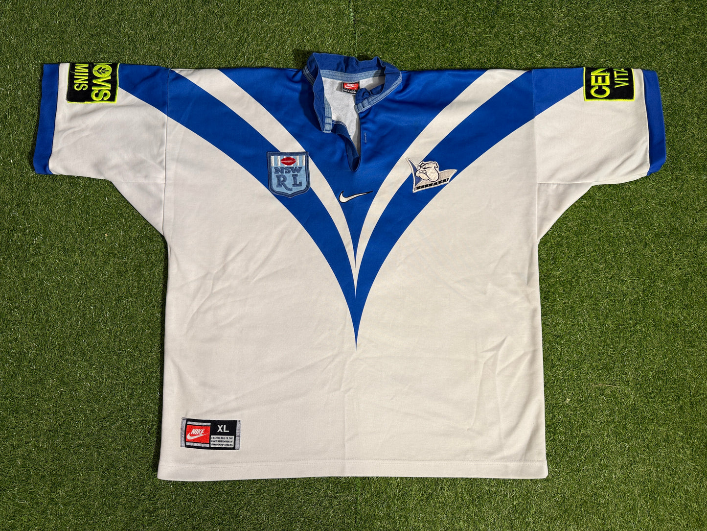 1998 Canterbury Bankstown Bulldogs reserve grade player jersey (3XL)