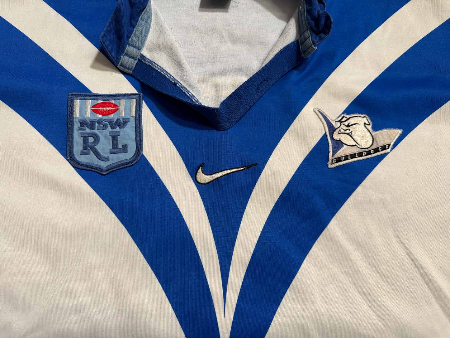 1998 Canterbury Bankstown Bulldogs reserve grade player jersey (3XL)