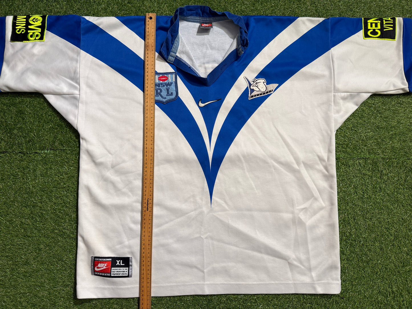 1998 Canterbury Bankstown Bulldogs reserve grade player jersey (3XL)