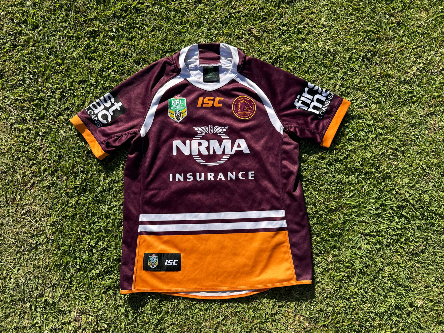2018 Brisbane Broncos Anniversary Home Jersey (L)