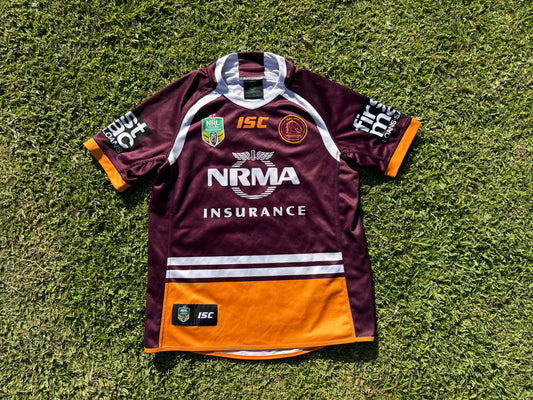 2018 Brisbane Broncos Anniversary Home Jersey (L)
