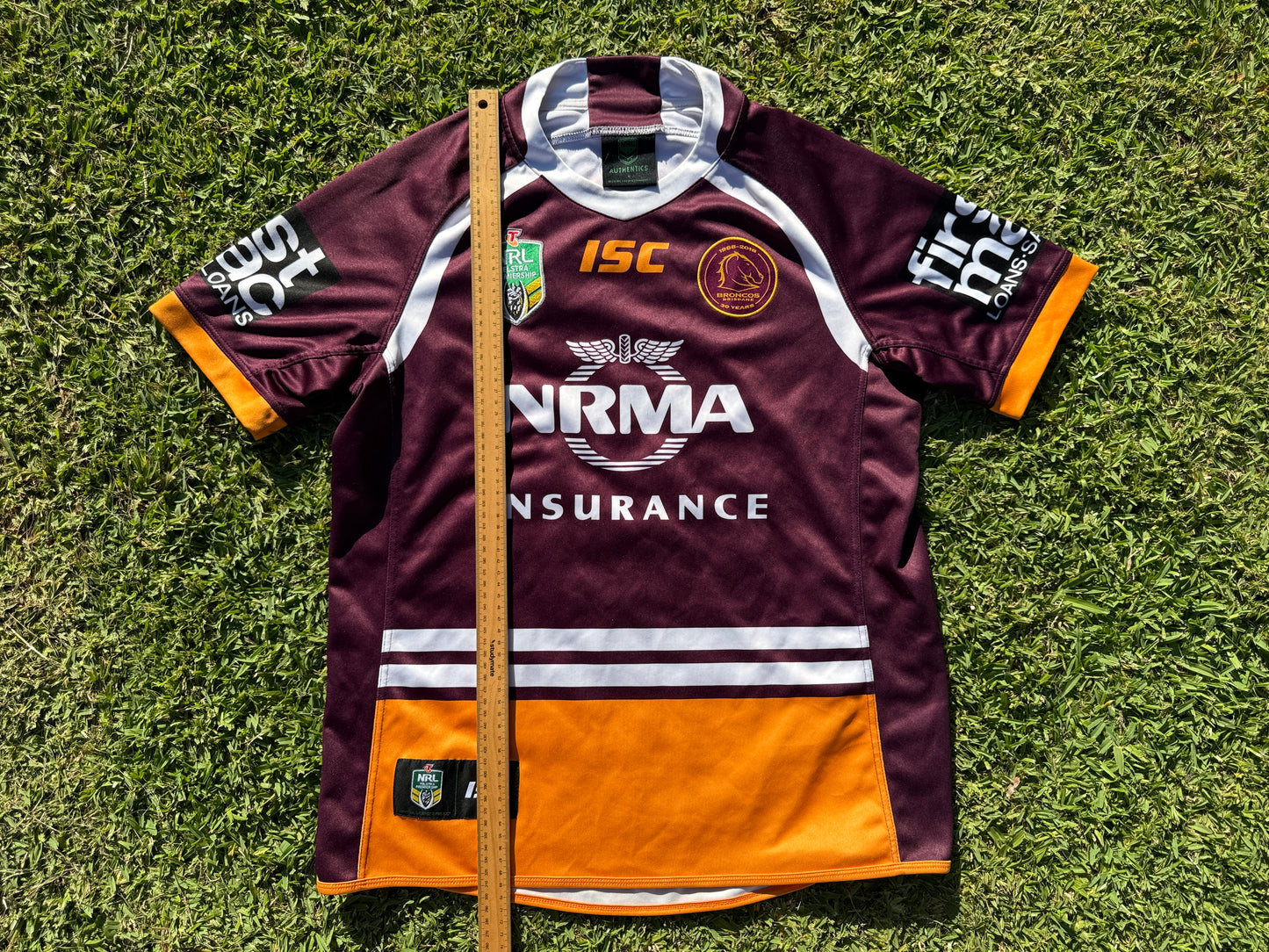 2018 Brisbane Broncos Anniversary Home Jersey (L)