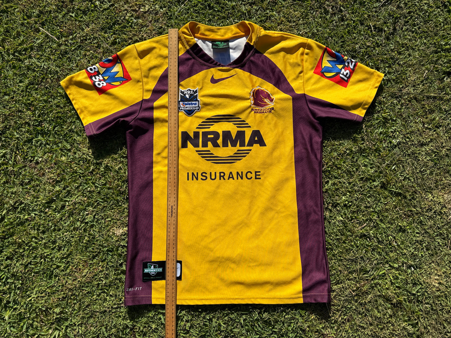 2012 Brisbane Broncos Away Jersey (L)