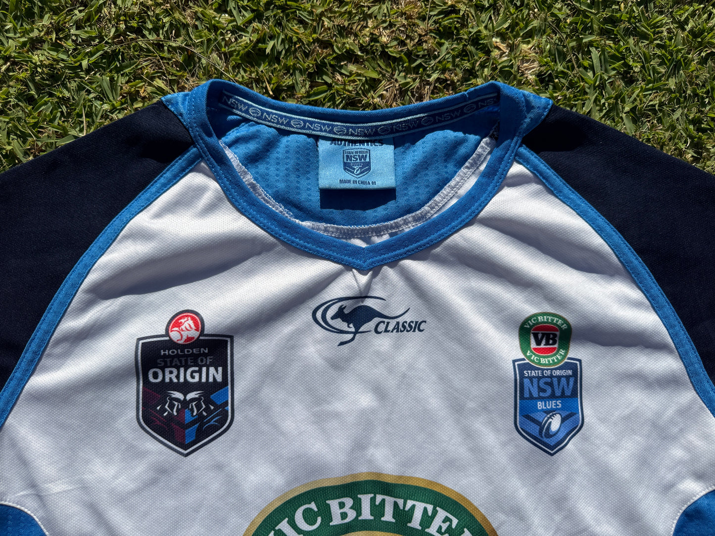 2014 NSW Blues training tee (L)