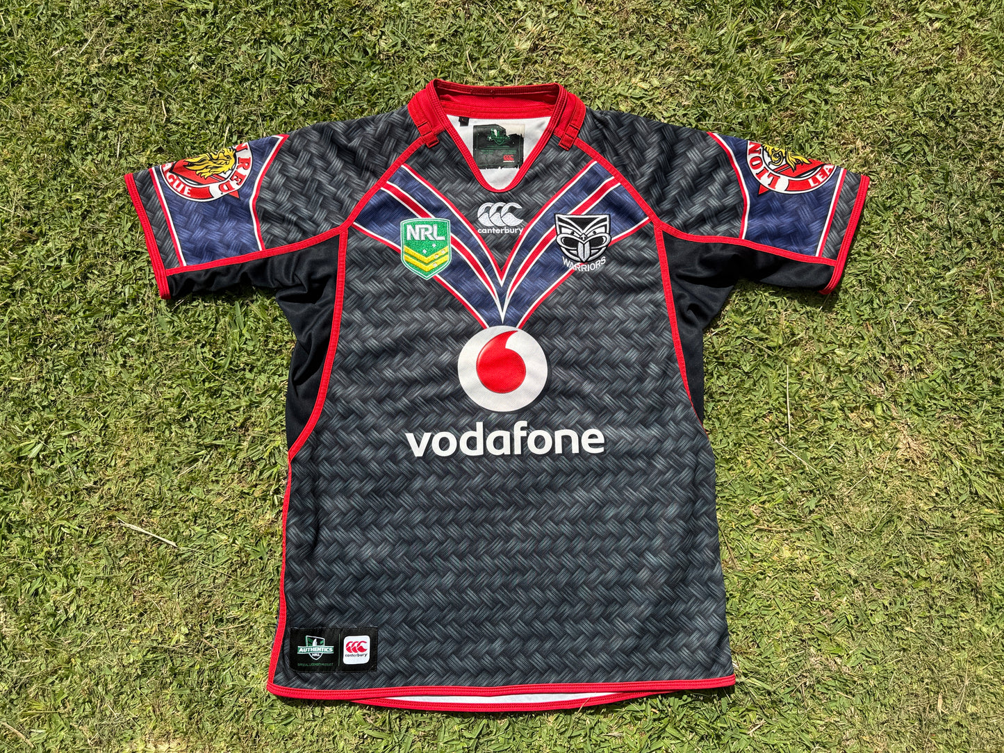 2013 NZ Warriors Heritage Jersey (L)