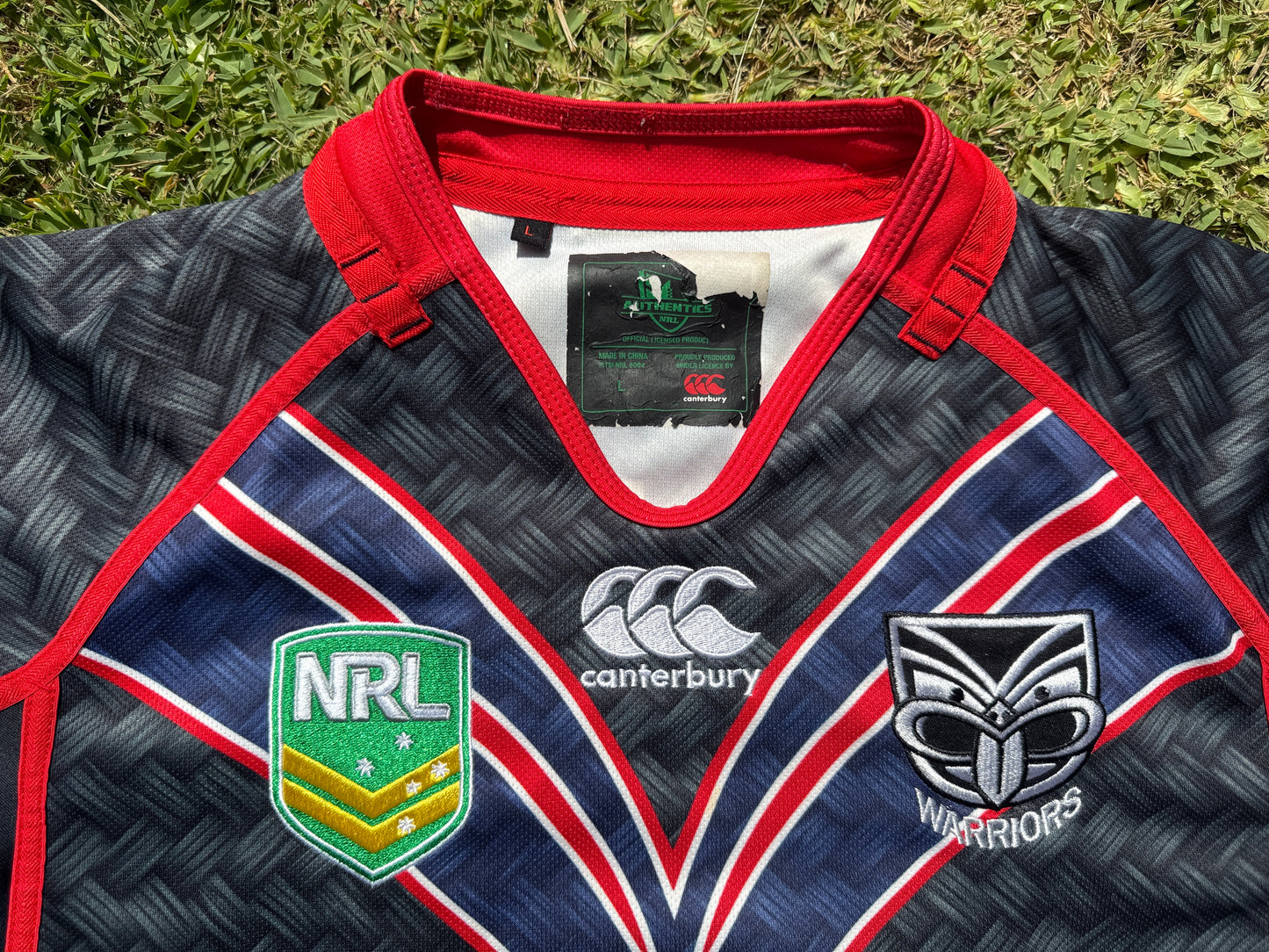 2013 NZ Warriors Heritage Jersey (L)