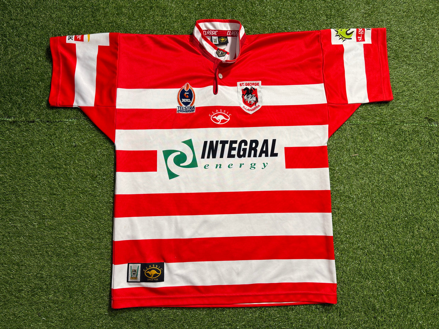 2002 St George Illawarra Dragons Away Jersey (XL)