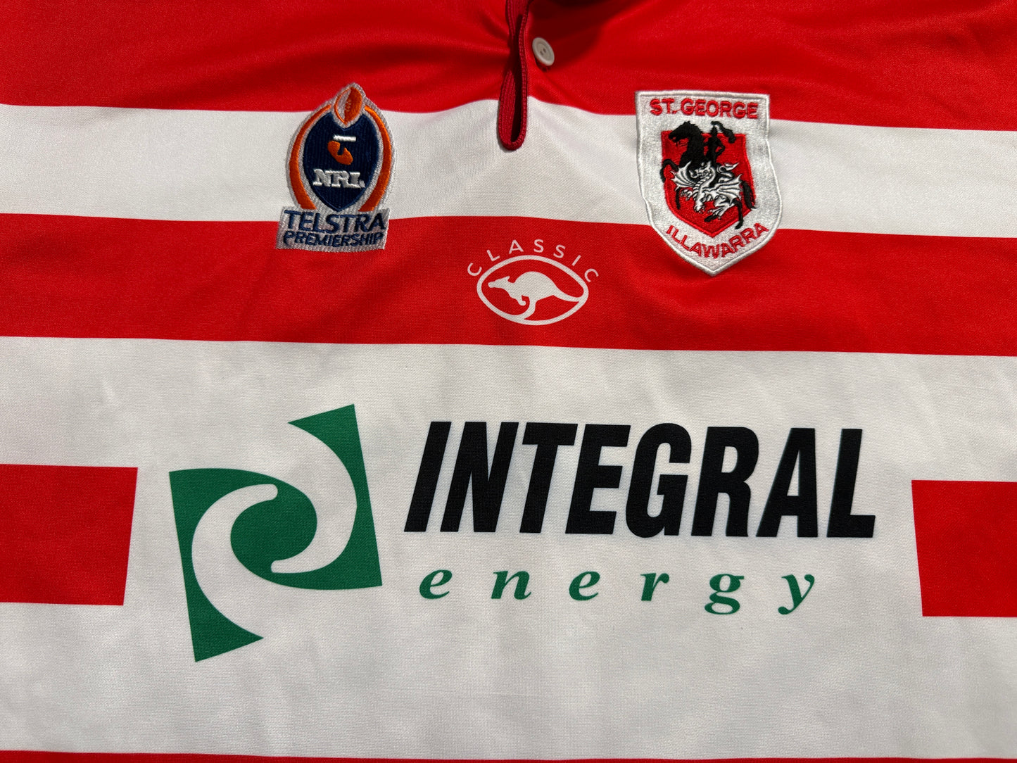 2002 St George Illawarra Dragons Away Jersey (XL)