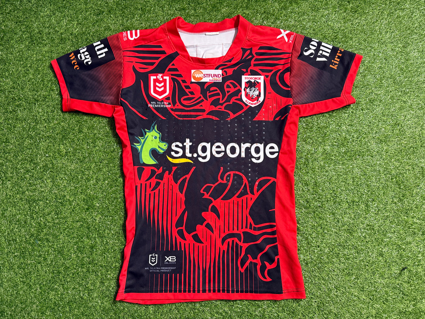 2020 St George Illawarra Cpt Run Jersey (S)